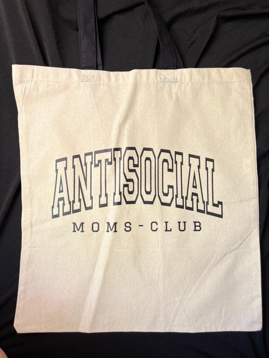 Antisocial Mom Tote Bag