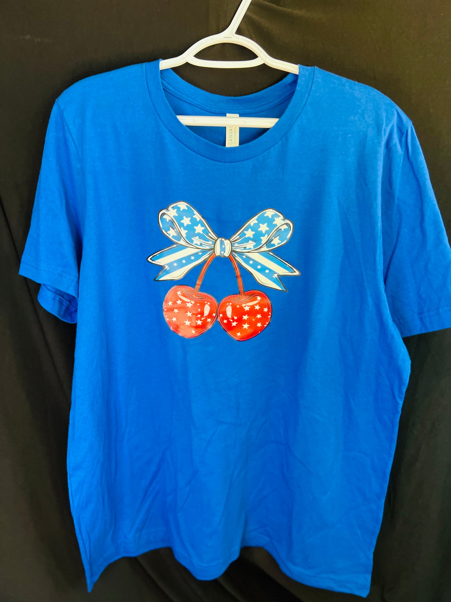 American Cherries Blue Tee