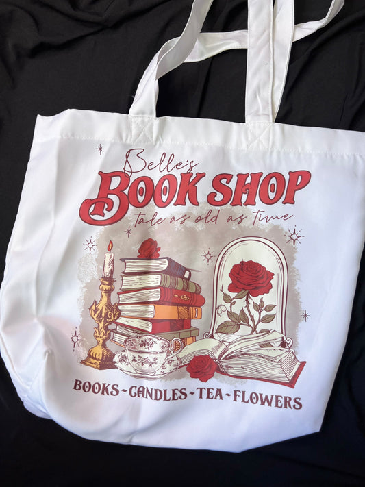 Belle’s Book Shop Tote Bag