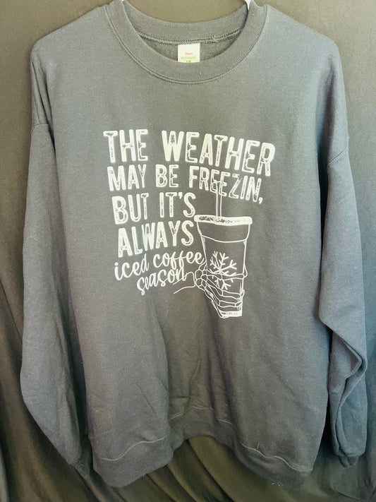 Iced Coffee Season Sweatshirt