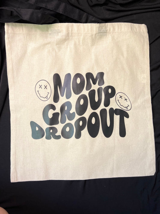 Mom Group Dropout Tote Bag